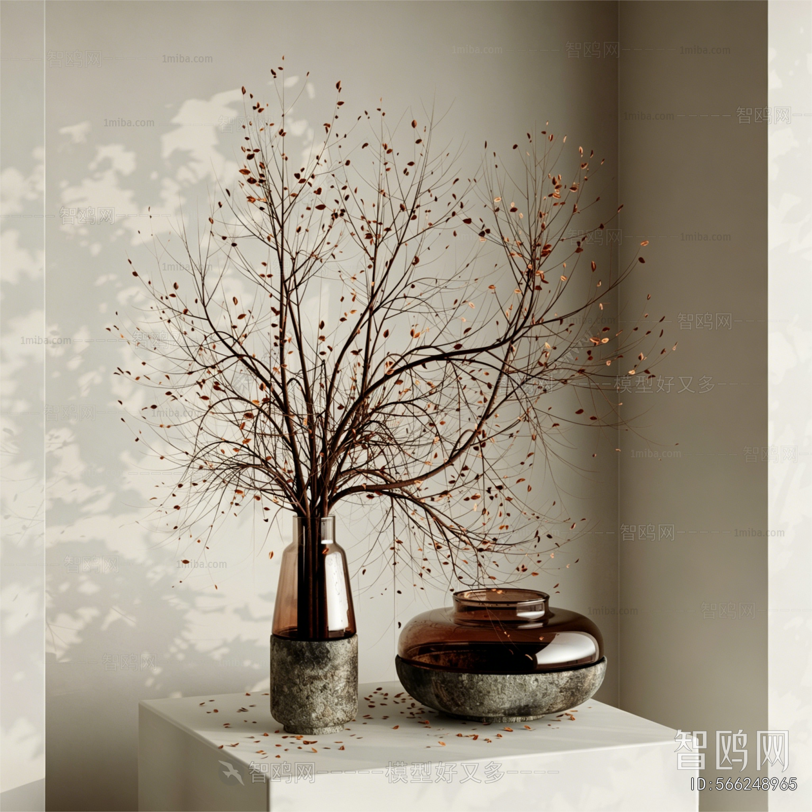 Wabi-sabi Style Dried Branch