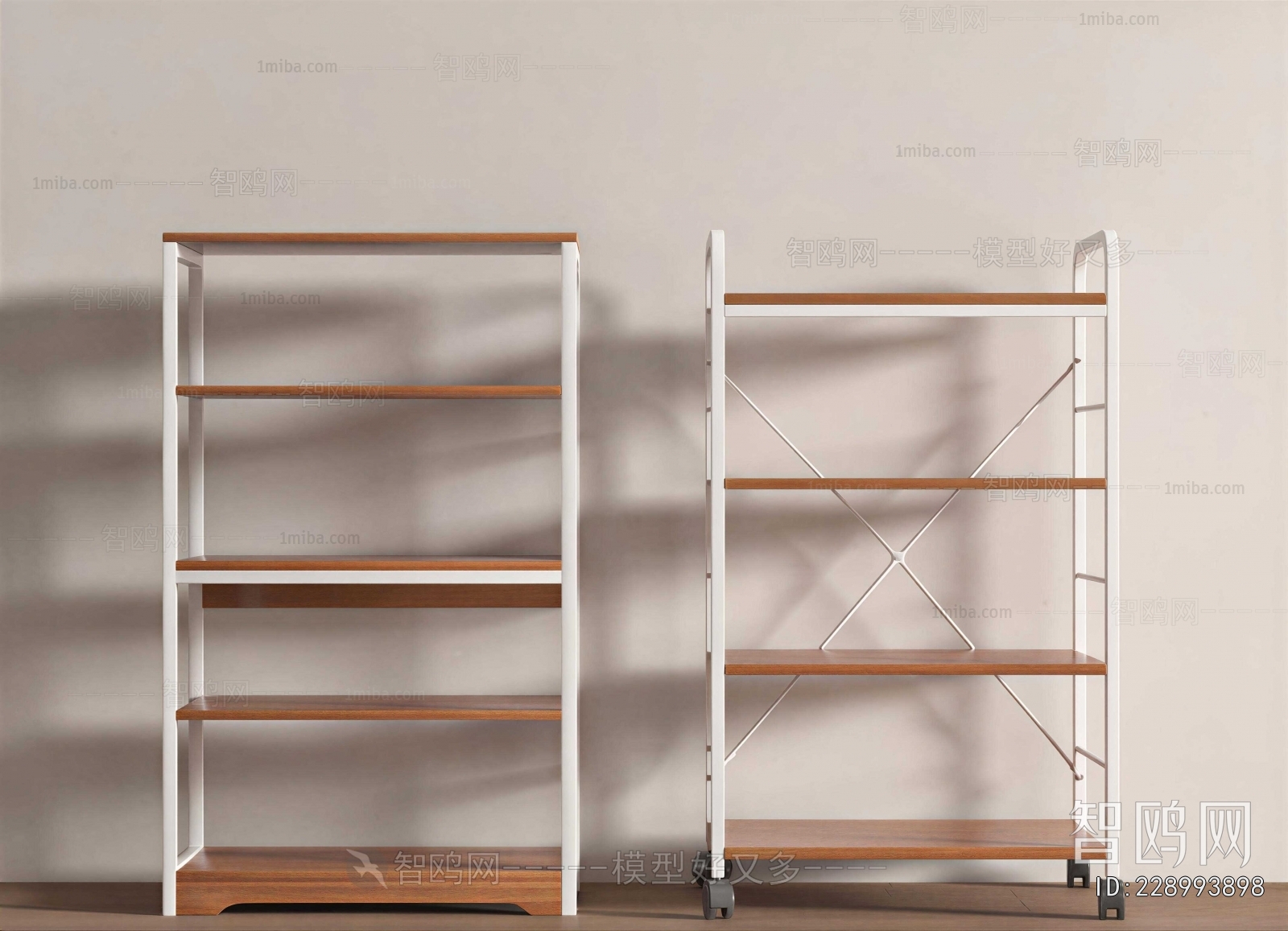 Modern Supermarket Shelf