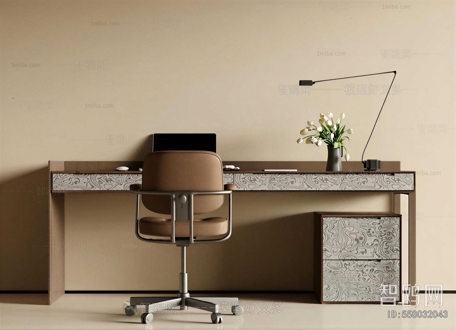 Modern Office Desk And Chair