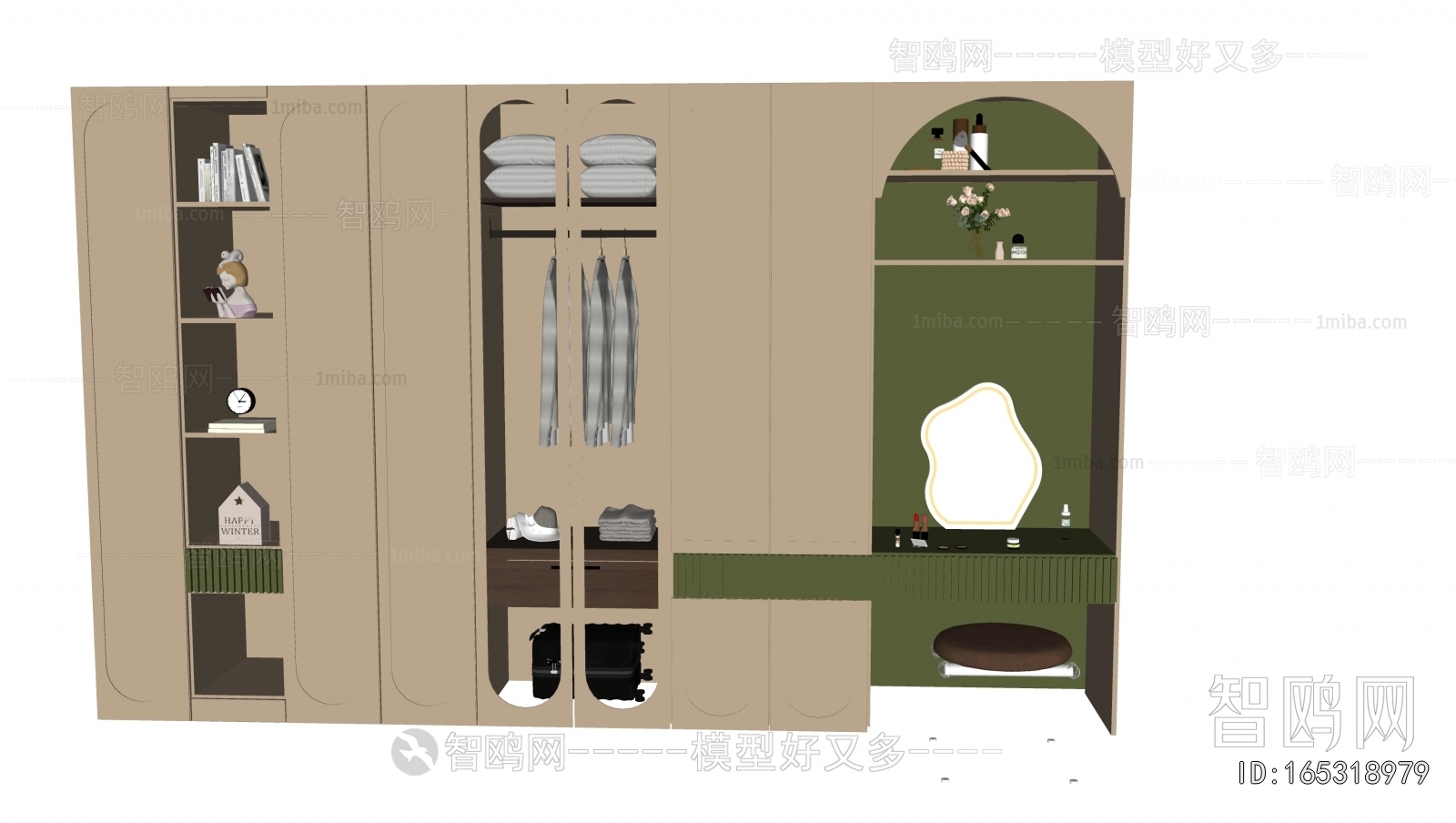 Modern The Wardrobe