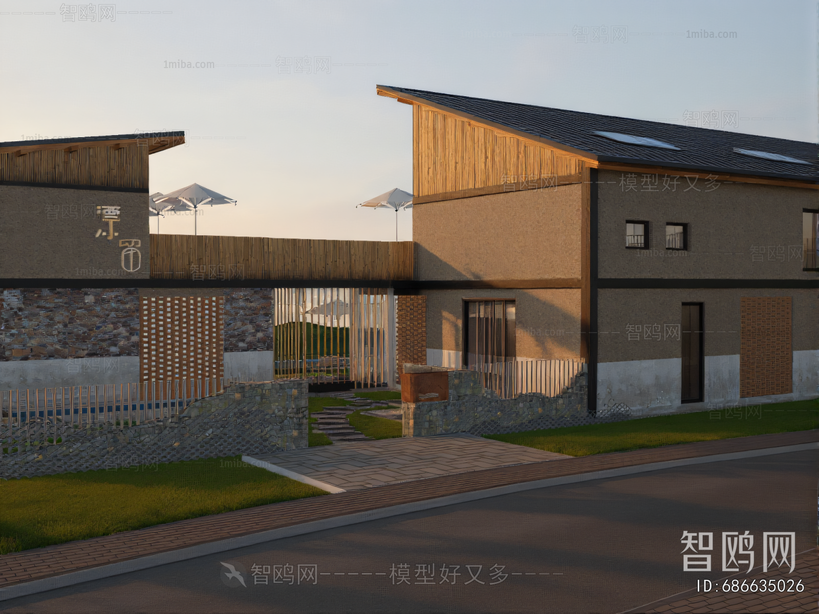Modern Appearance Of Commercial Building