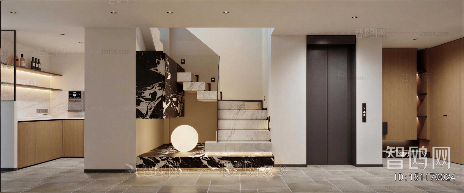 Modern Stairwell