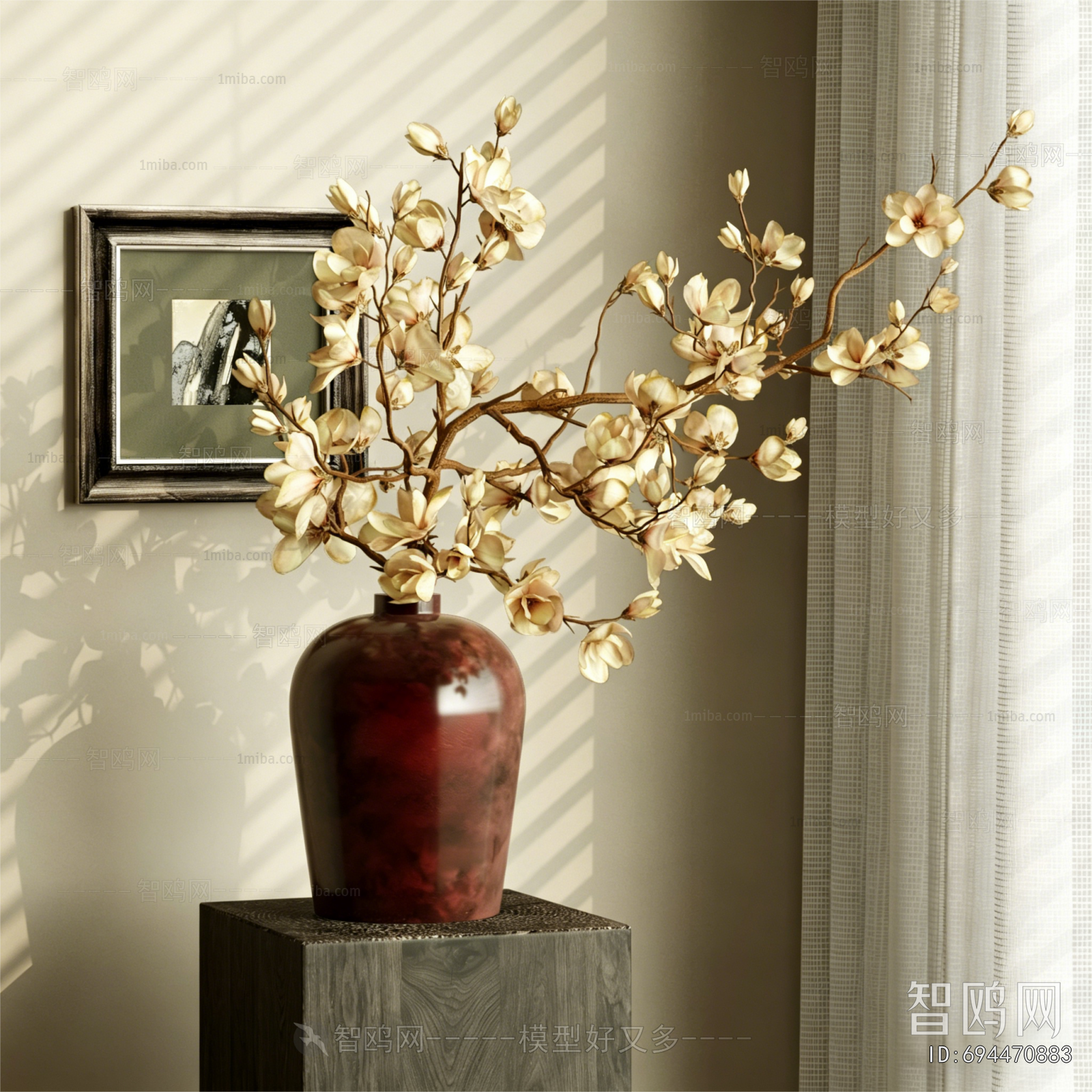 New Chinese Style Flower Arrangement