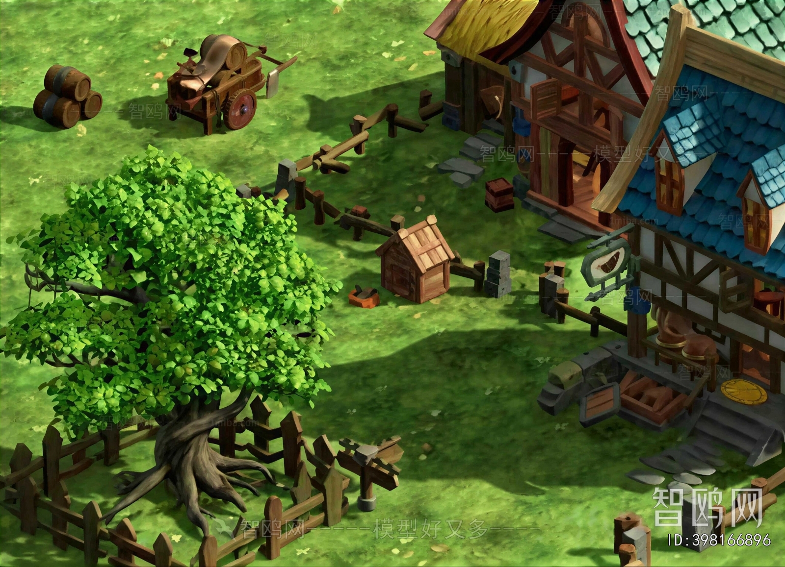 Modern Cartoon House