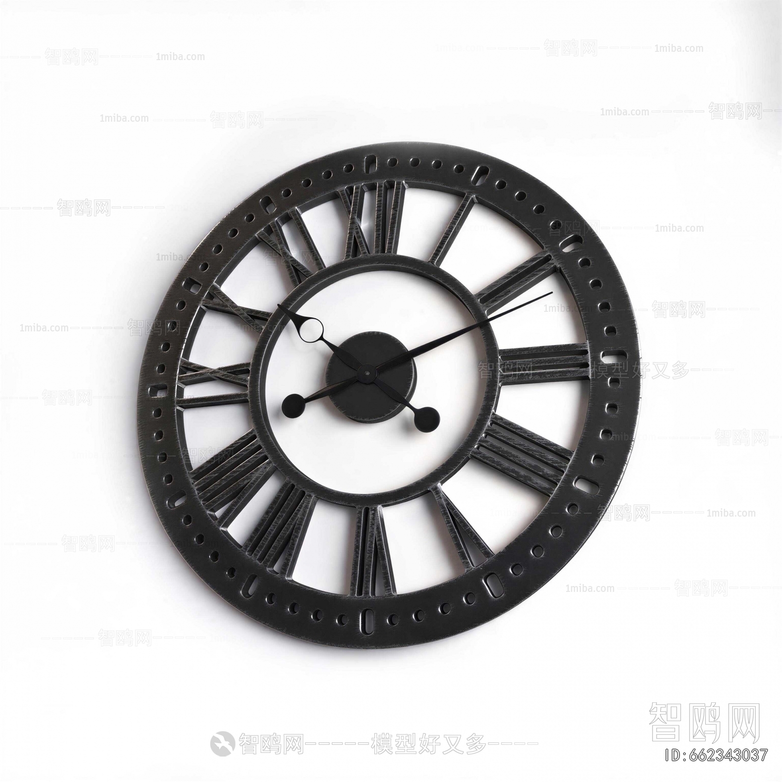 Industrial Style Wall Clock