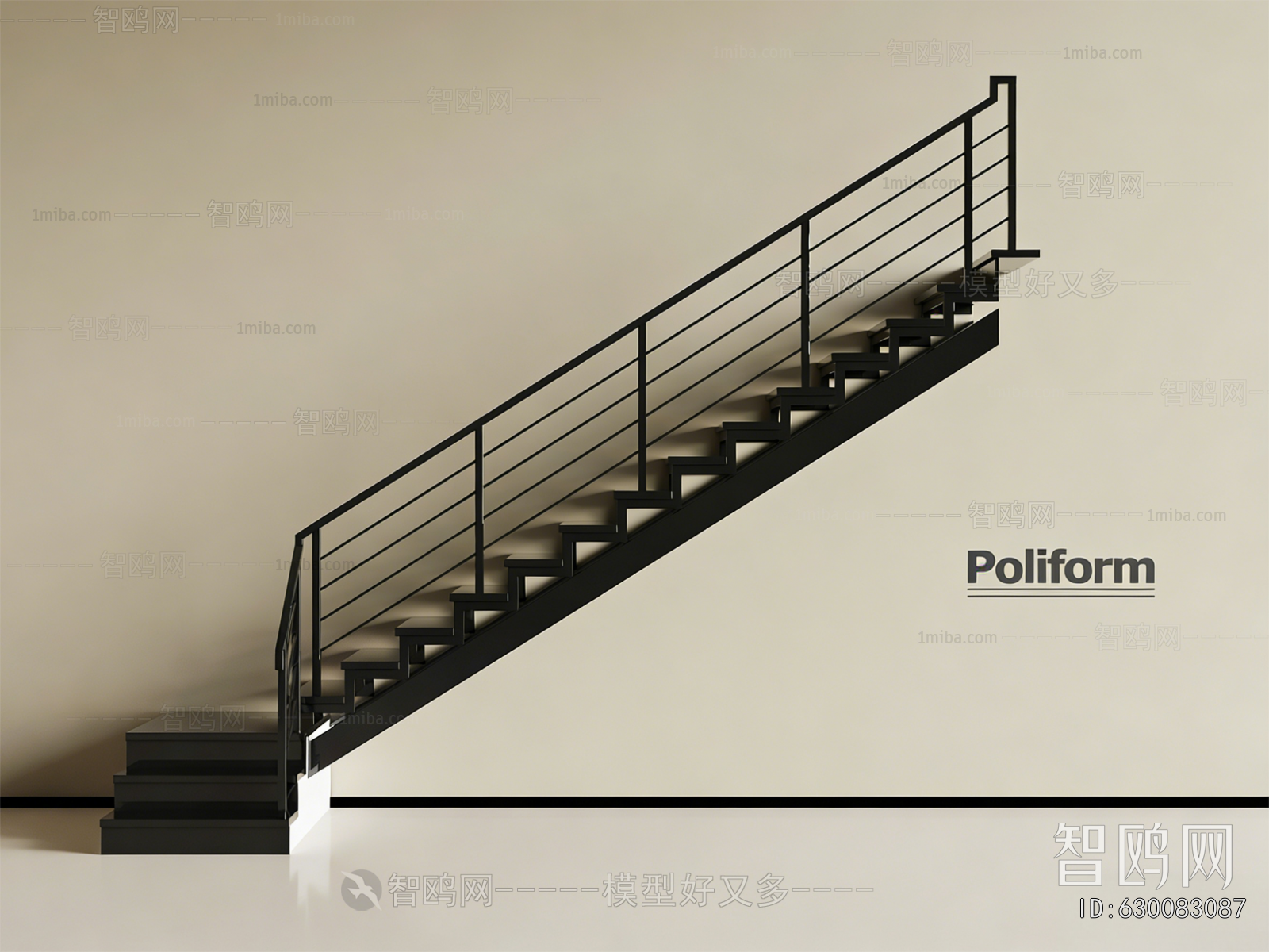 Modern Stair Balustrade/elevator