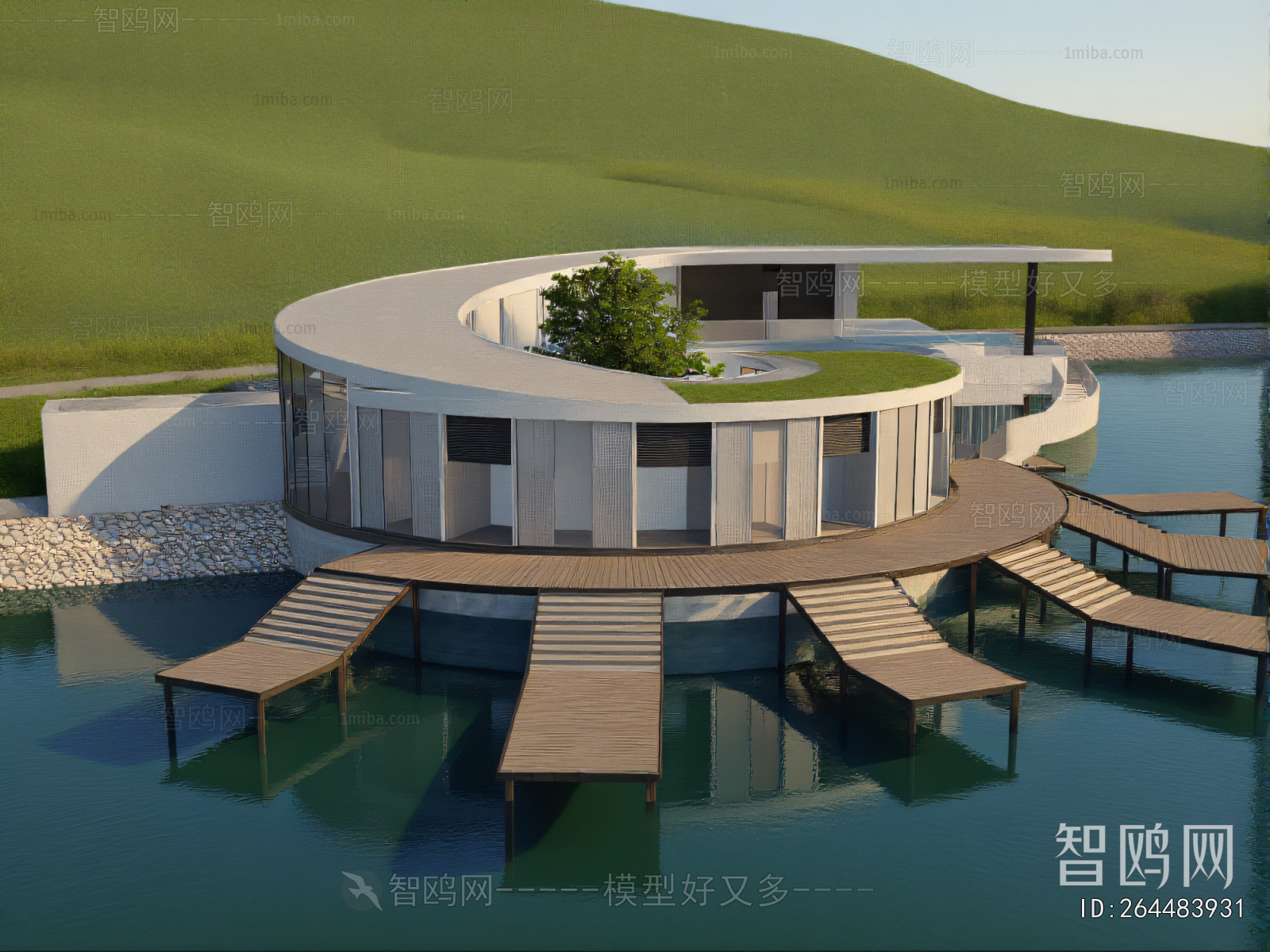 Modern Appearance Of Commercial Building