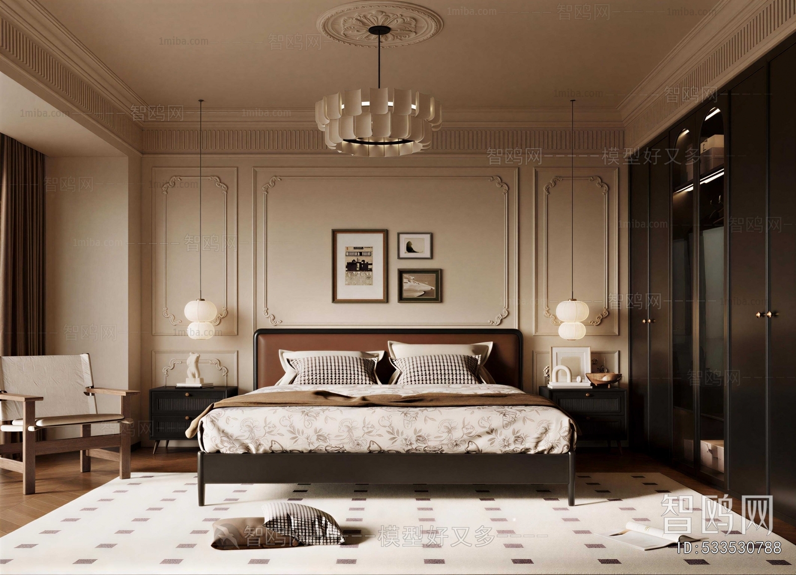 French Style Bedroom
