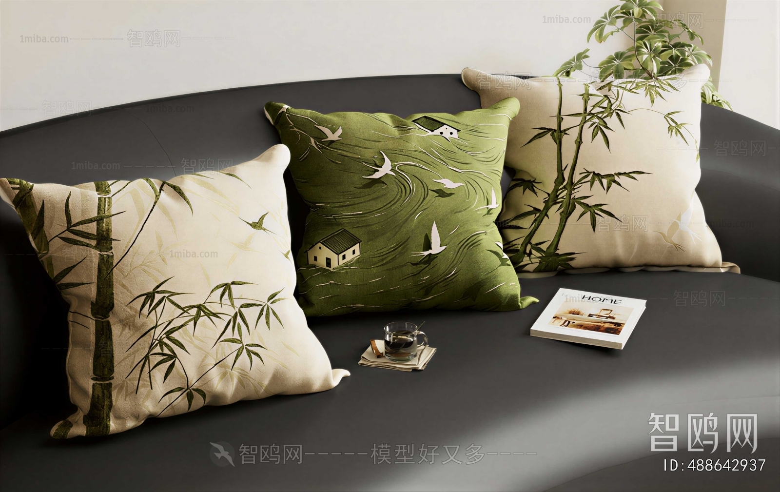 New Chinese Style Pillow