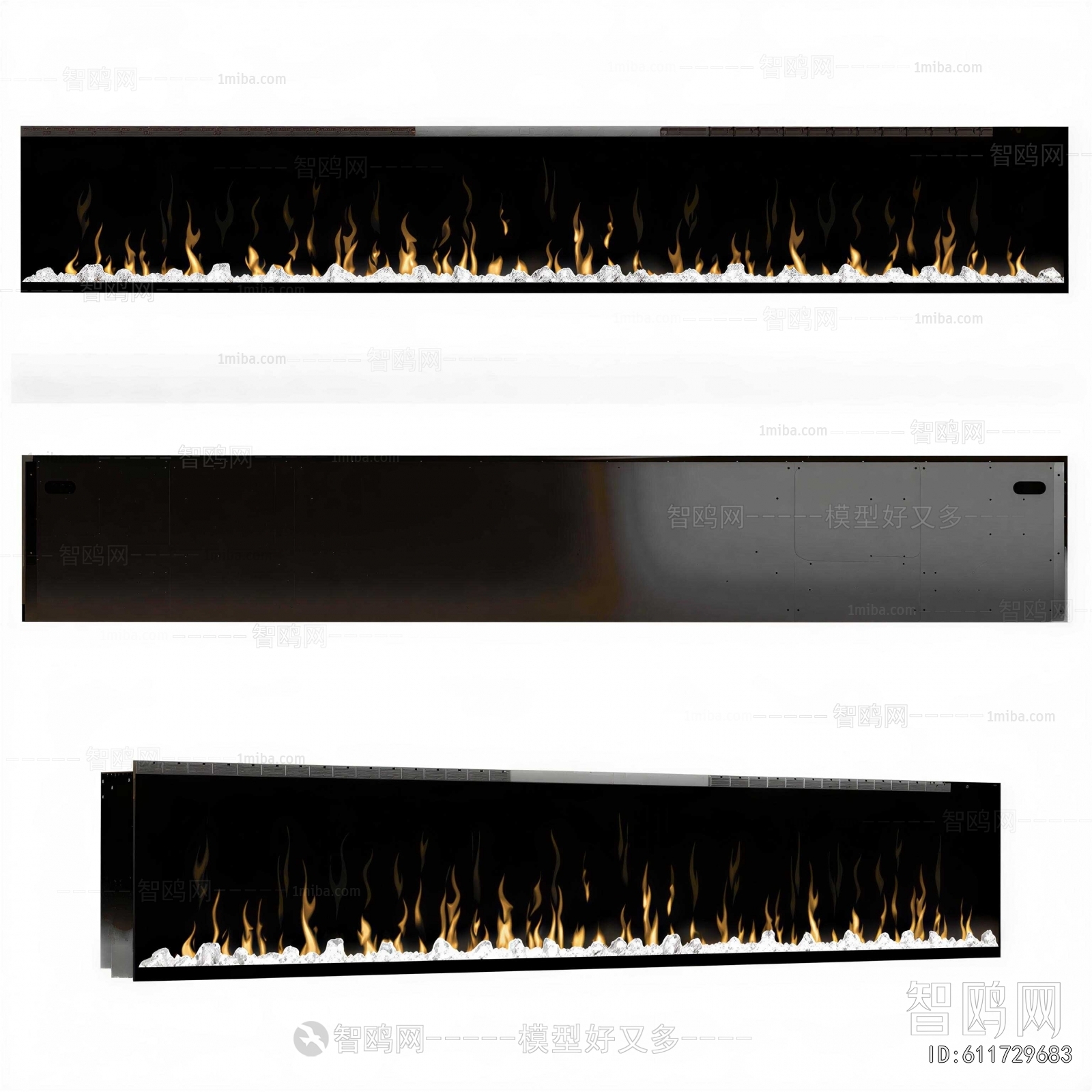 Modern Electronic Fireplace