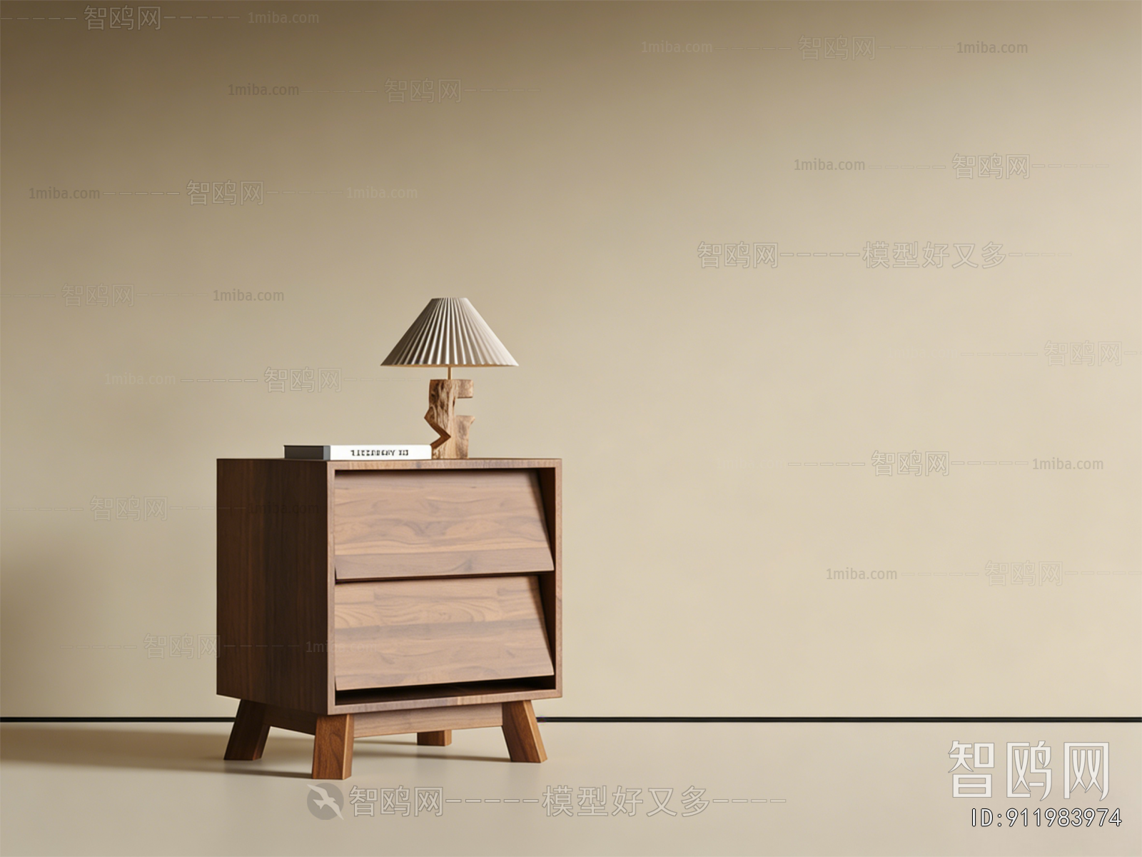 Modern Bedside Cupboard