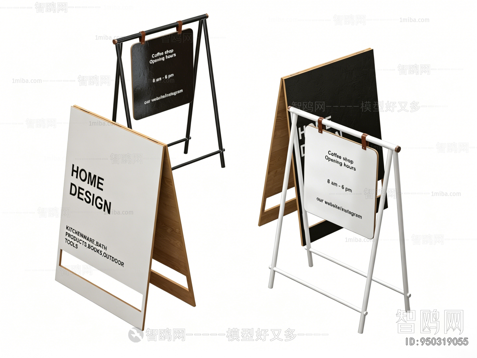 Modern Guide Board/bulletin Board
