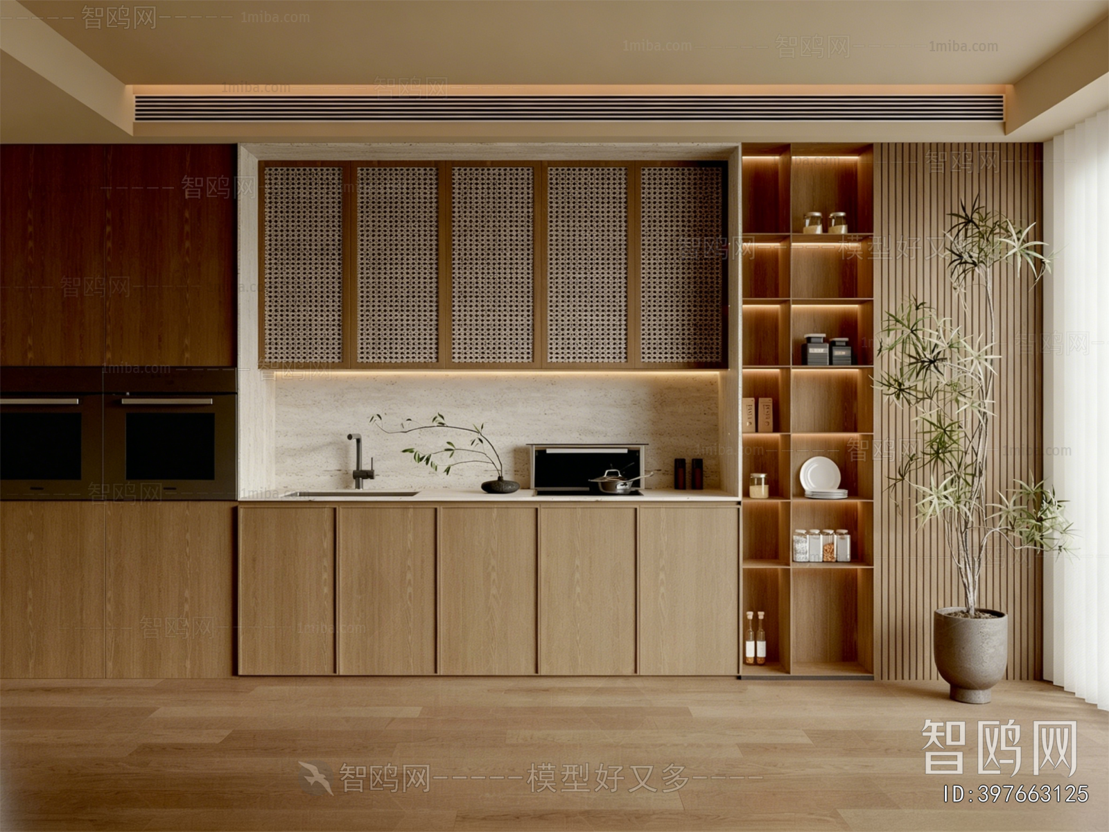 New Chinese Style Sideboard