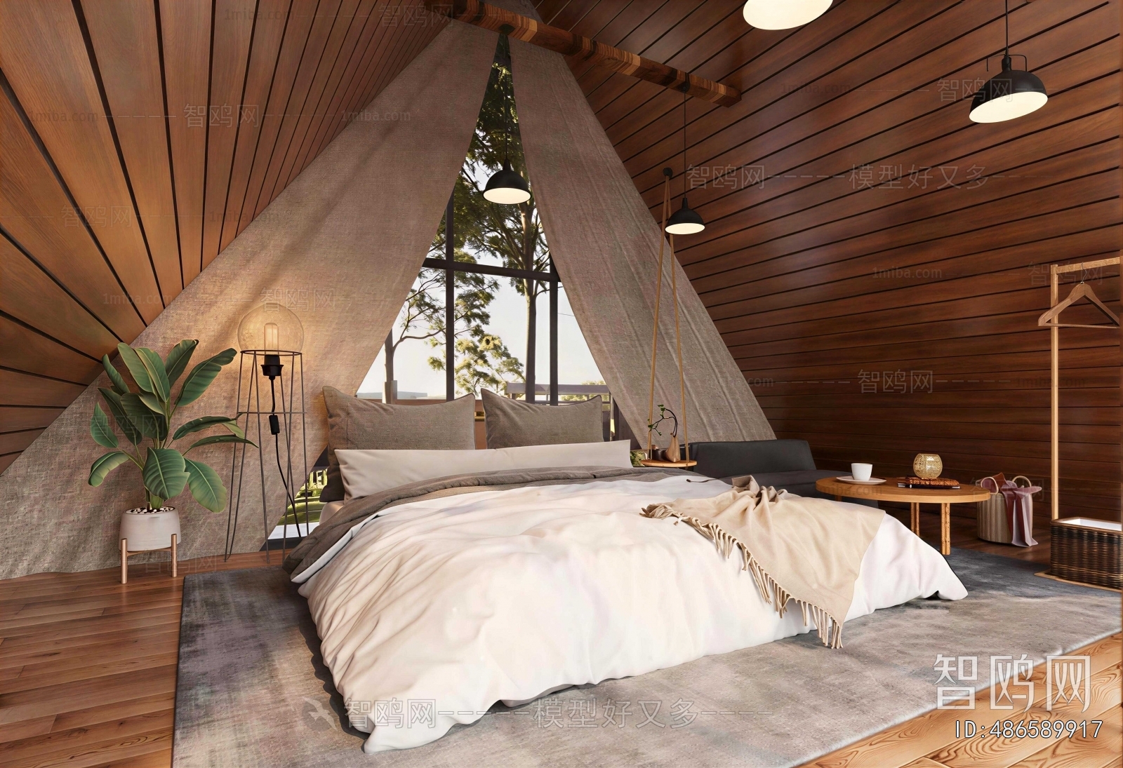Nordic Style Attic