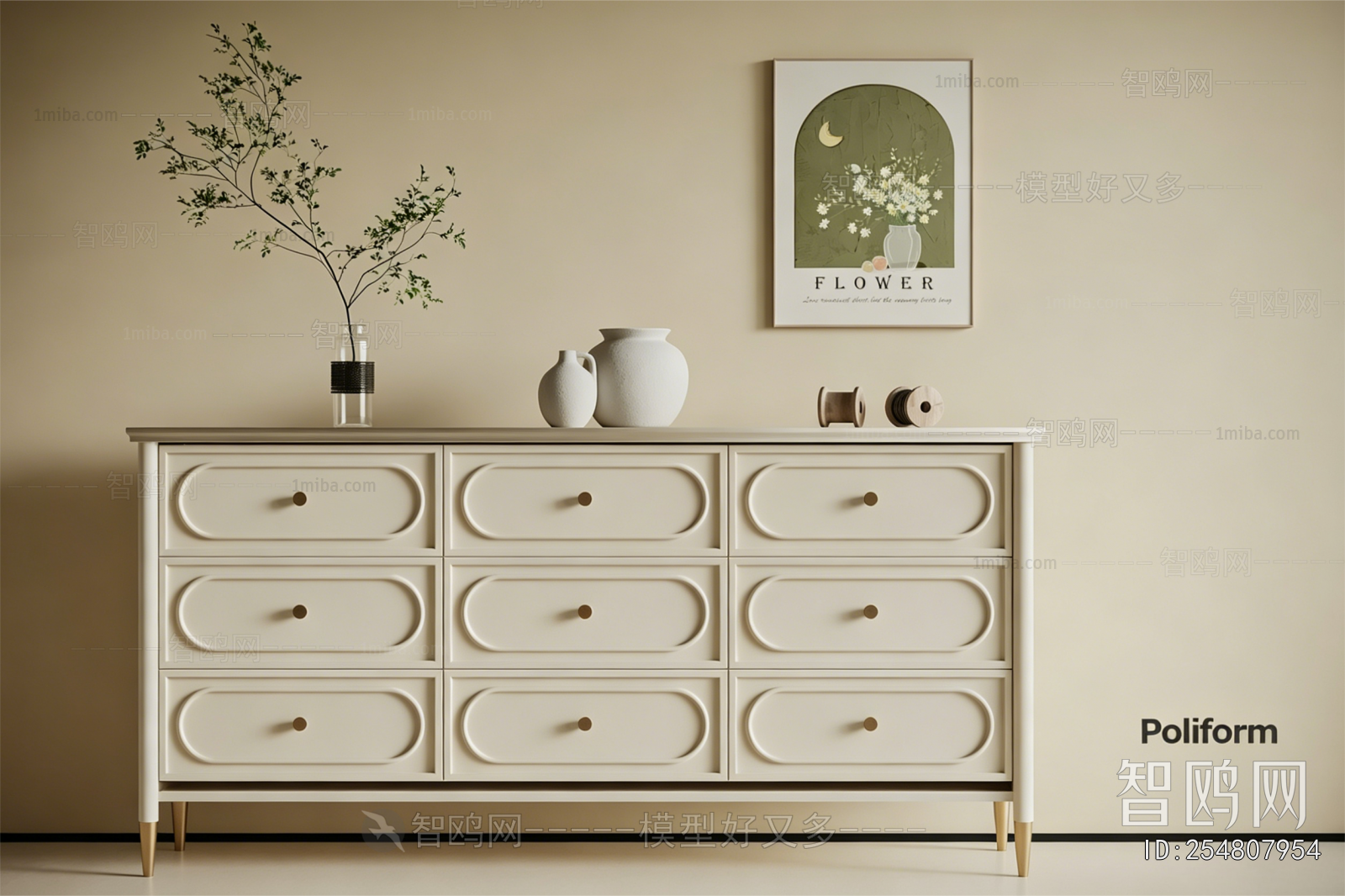 French Style Chest Of Drawers