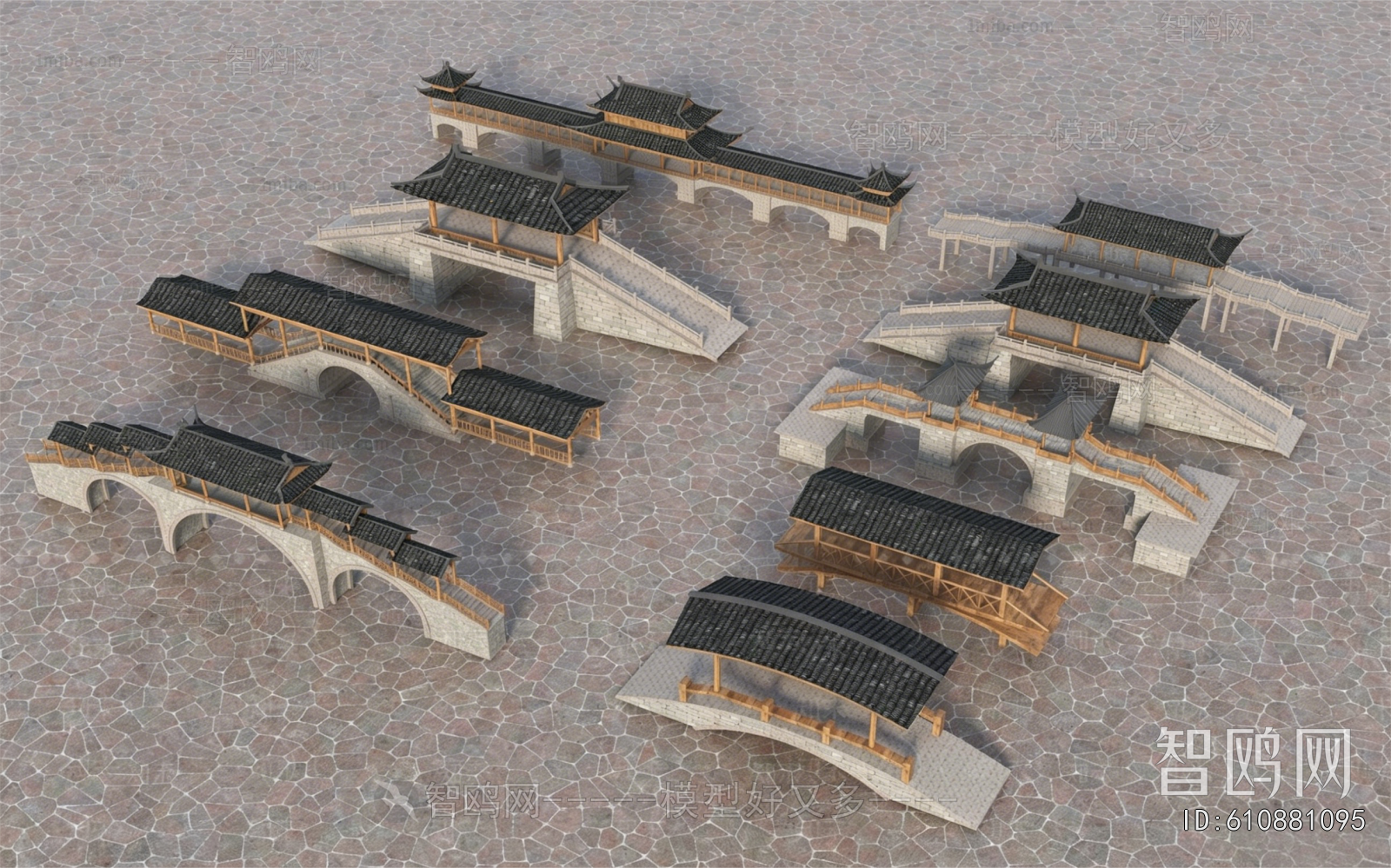 Chinese Style Gallery Frame