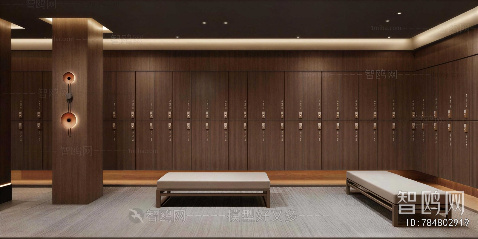 New Chinese Style Changing Room