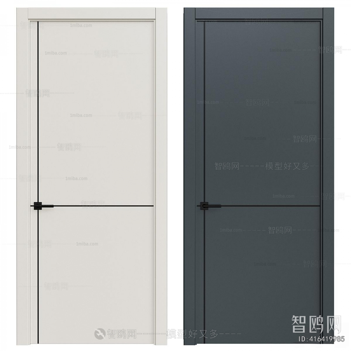 Modern Single Door