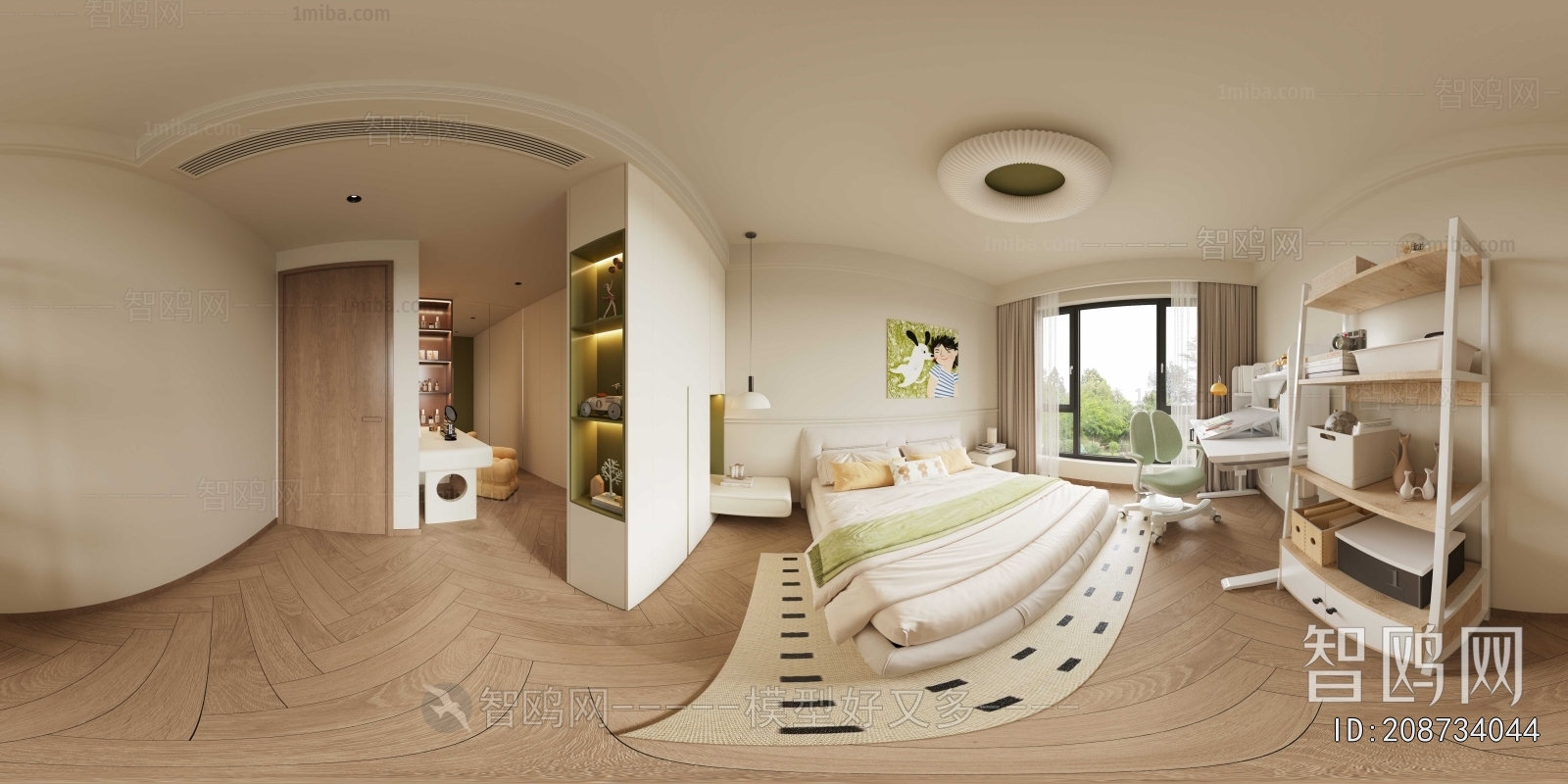 Modern Boy's Room And Son's Room