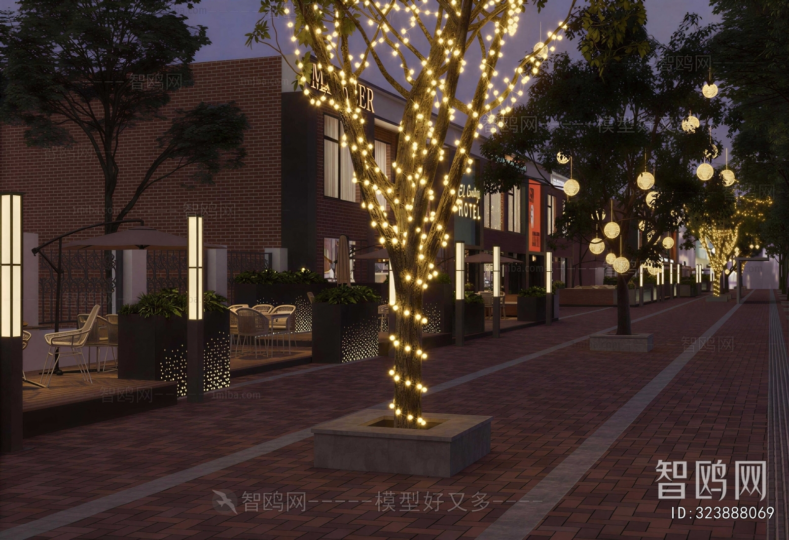 Modern Commercial Street