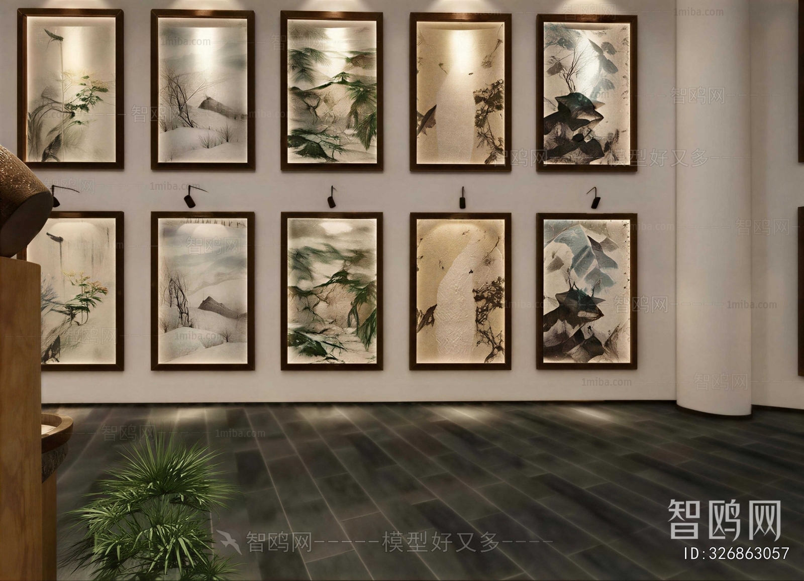 New Chinese Style Painting