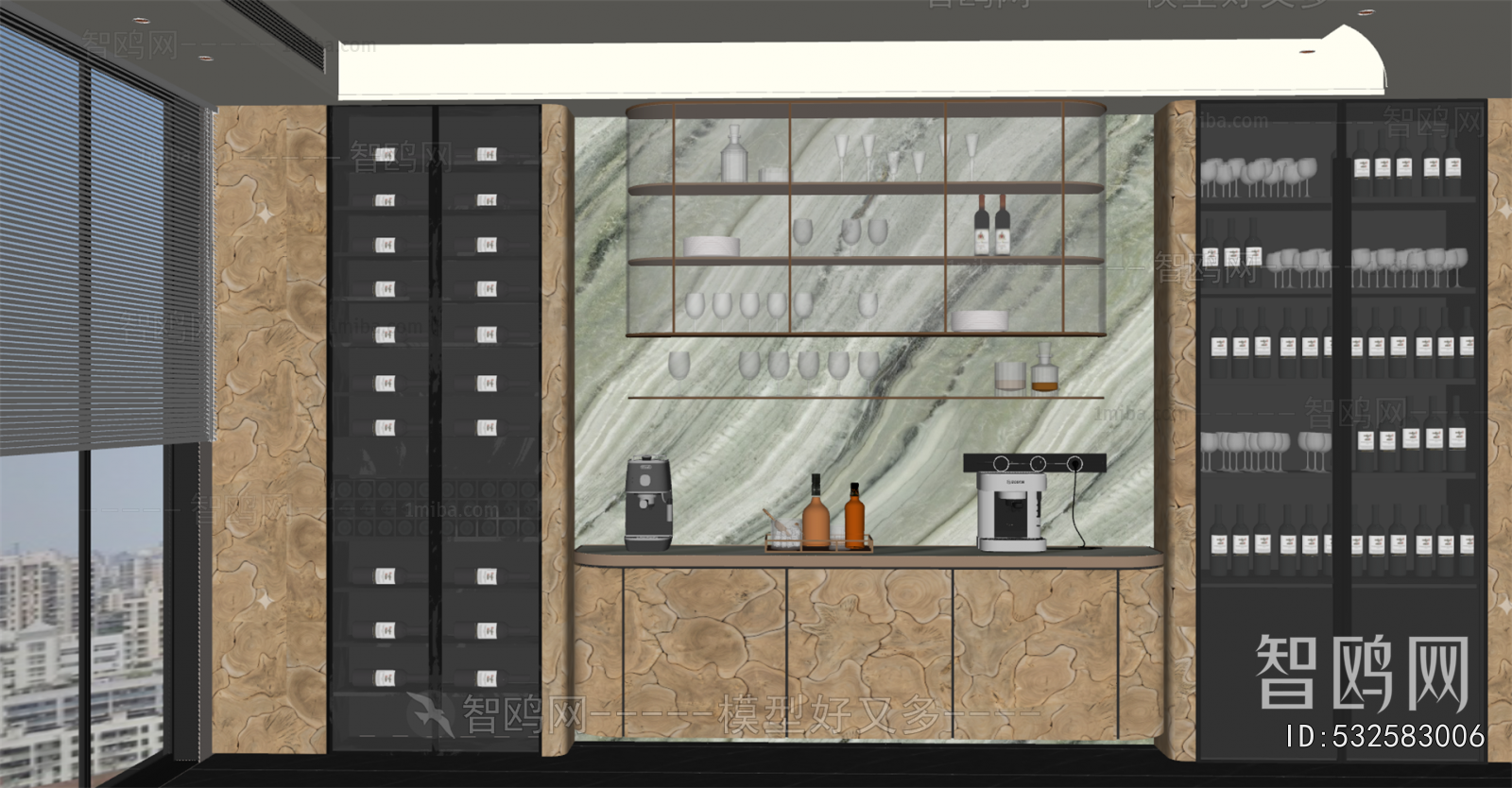Modern Wine Cabinet