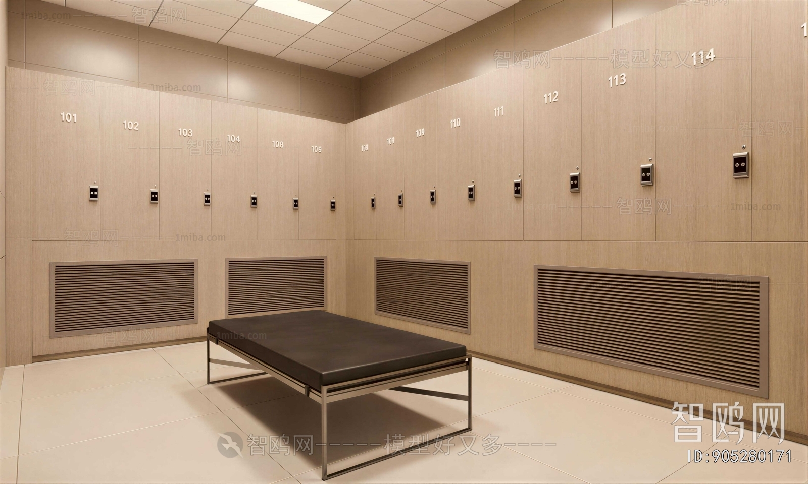 Modern Changing Room