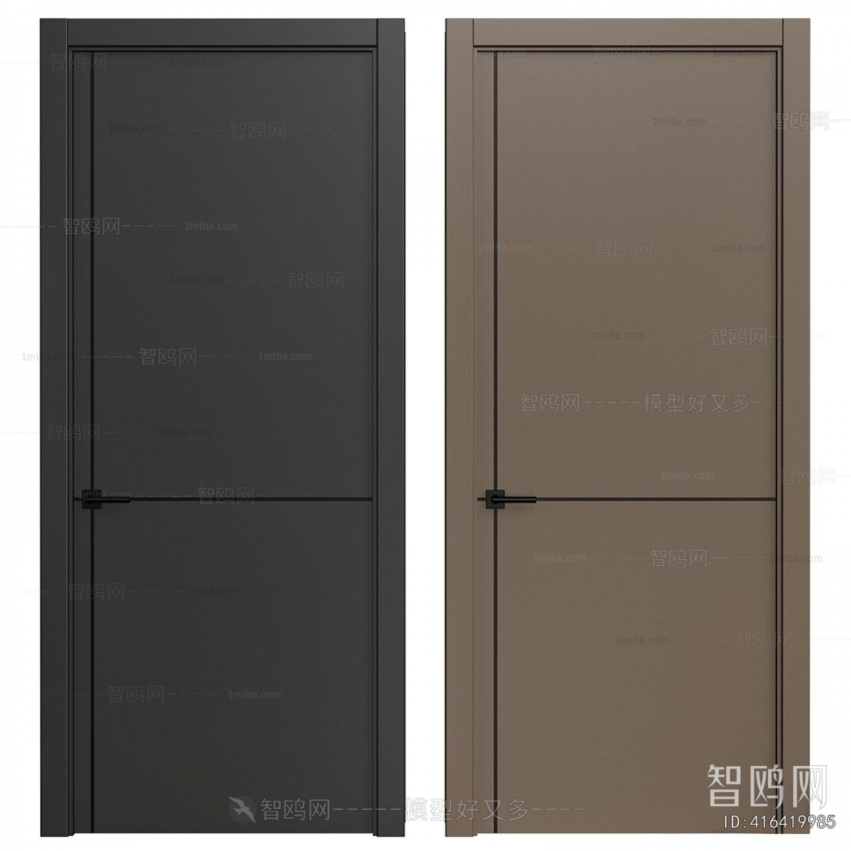 Modern Single Door