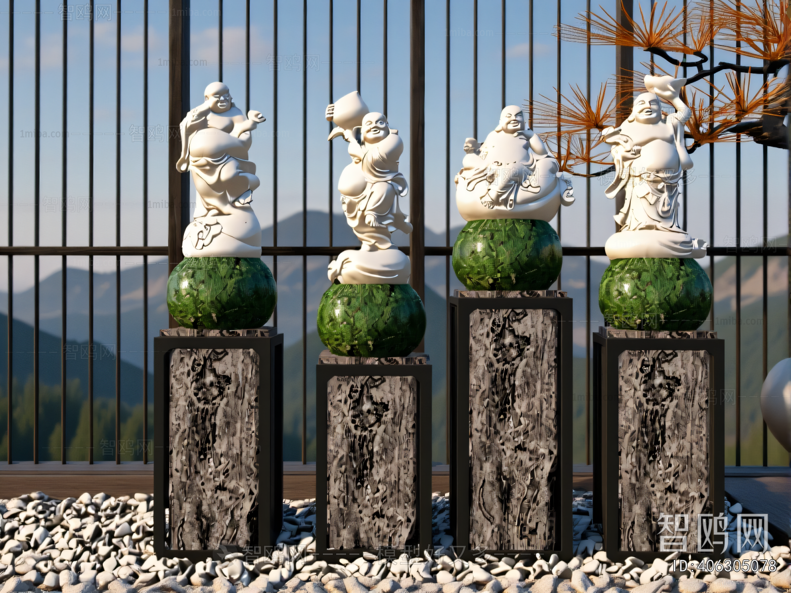 Chinese Style Sculpture