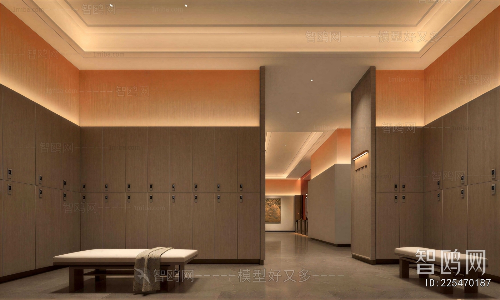 Modern Changing Room