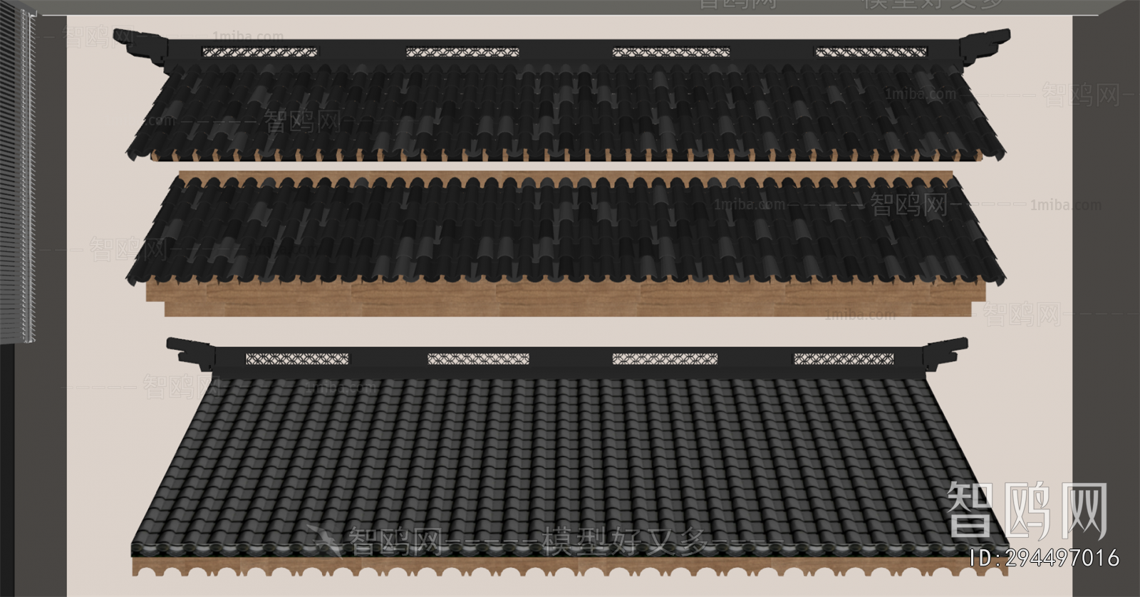 Chinese Style Building Component
