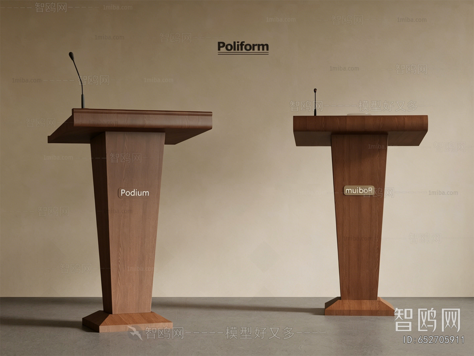 Modern Rostrum/Lecture Table
