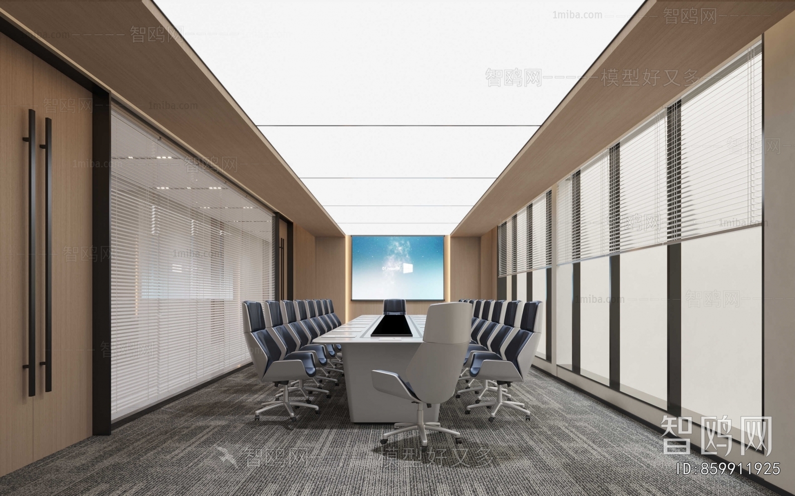 New Chinese Style Manager's Office