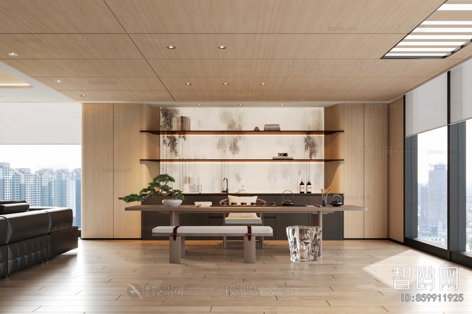 New Chinese Style Manager's Office