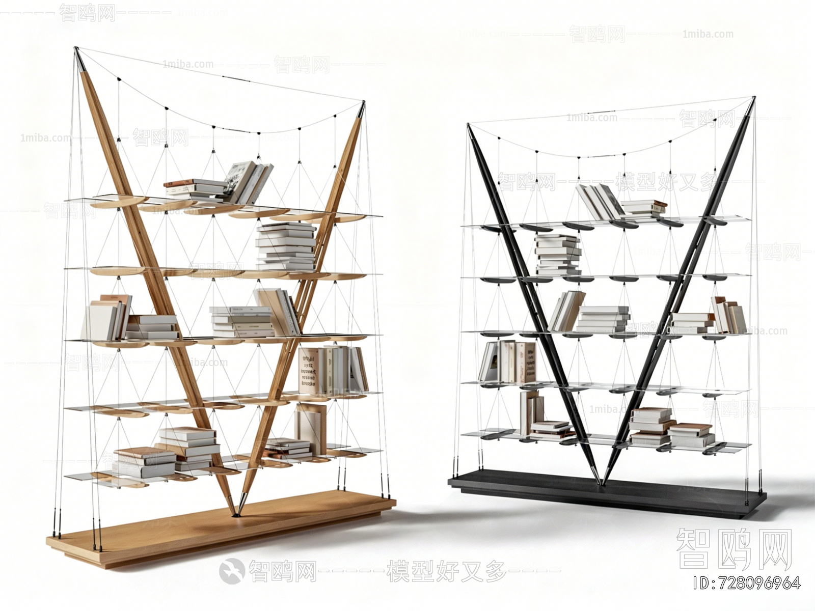 Modern Bookshelf