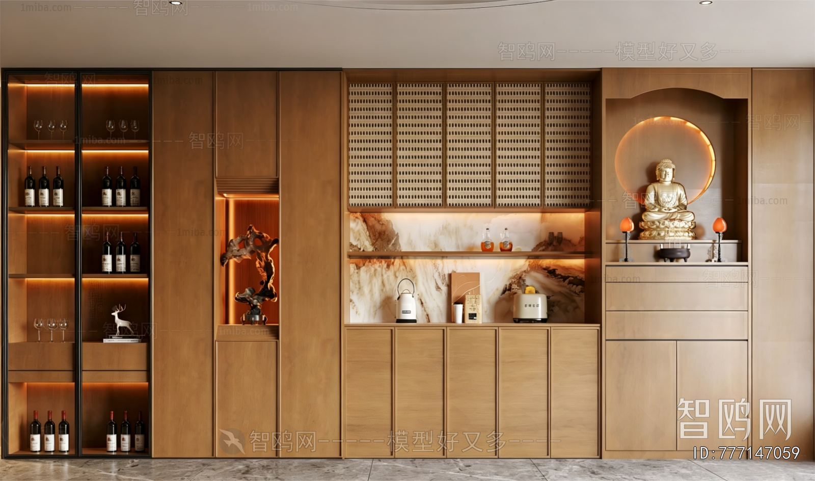 New Chinese Style Sideboard