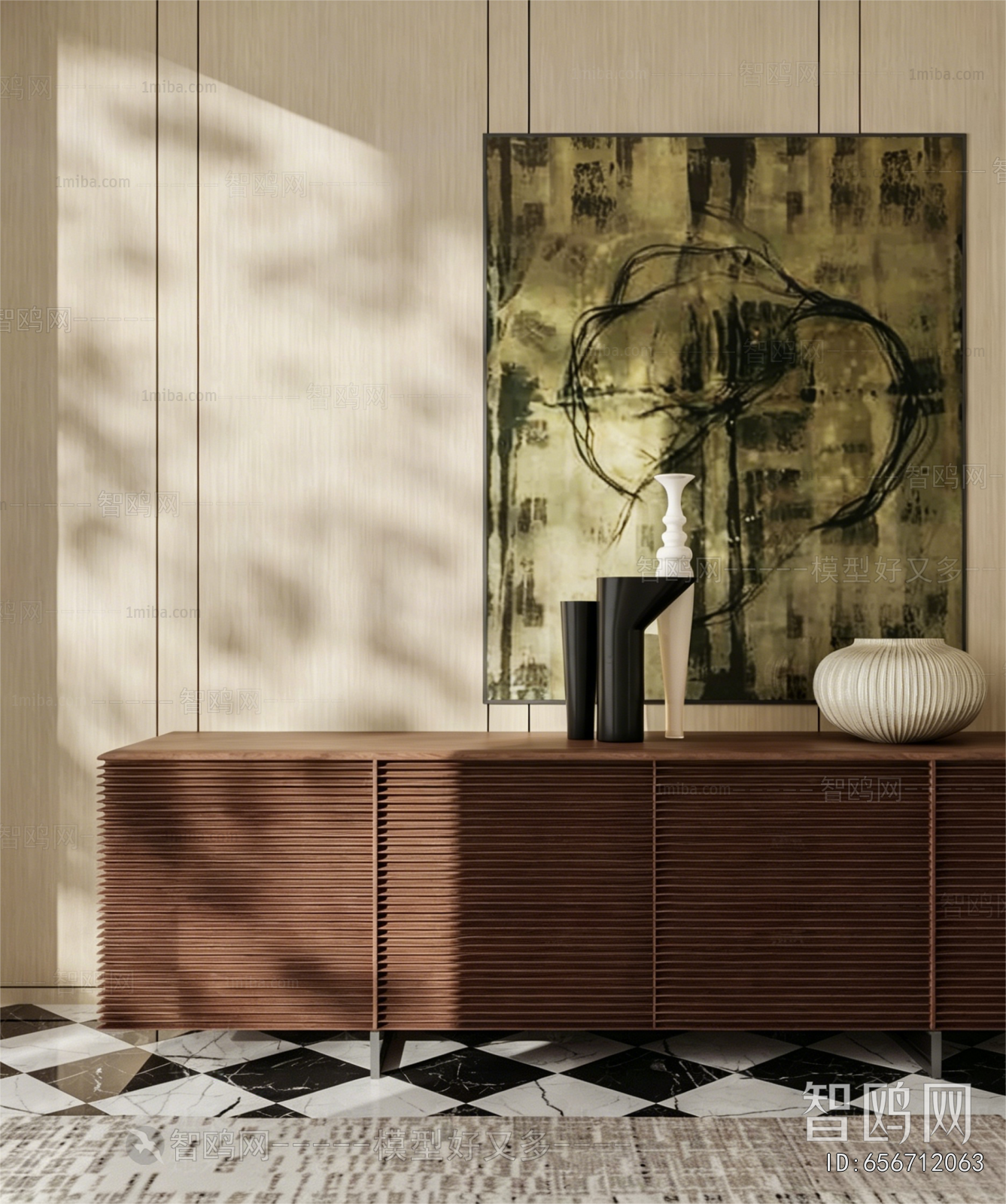 Modern Side Cabinet