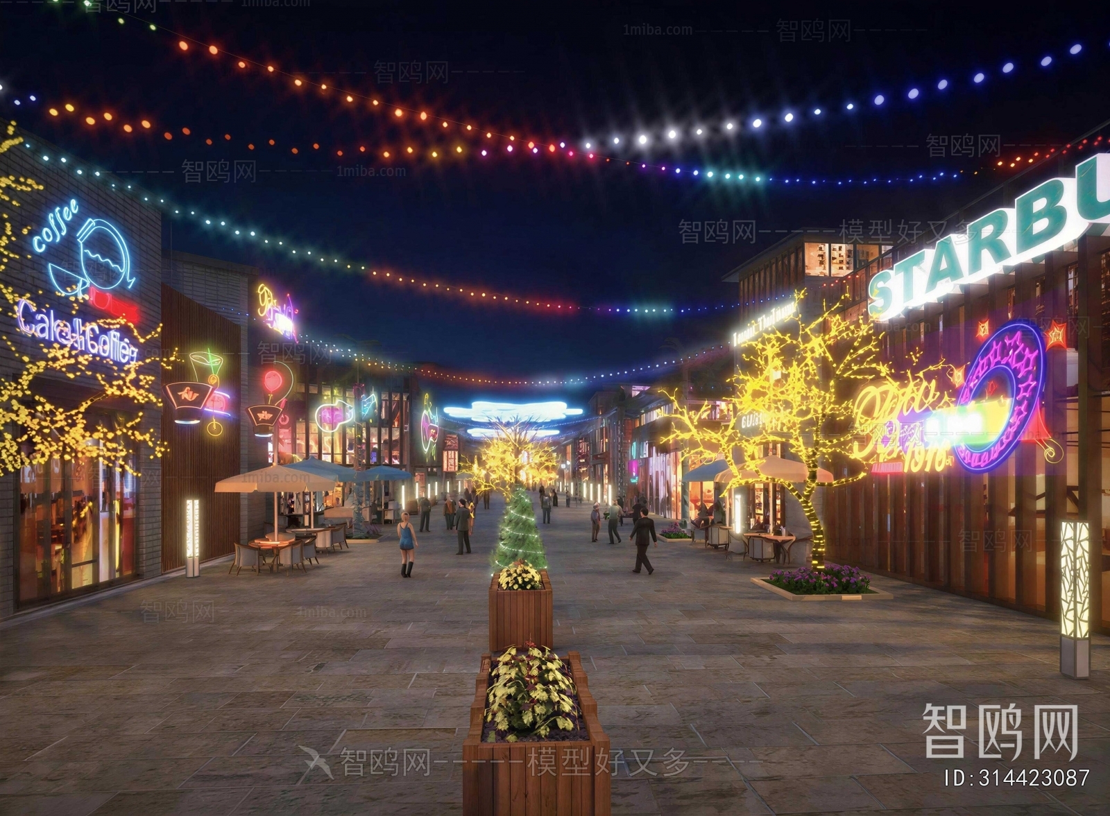 Modern Commercial Street