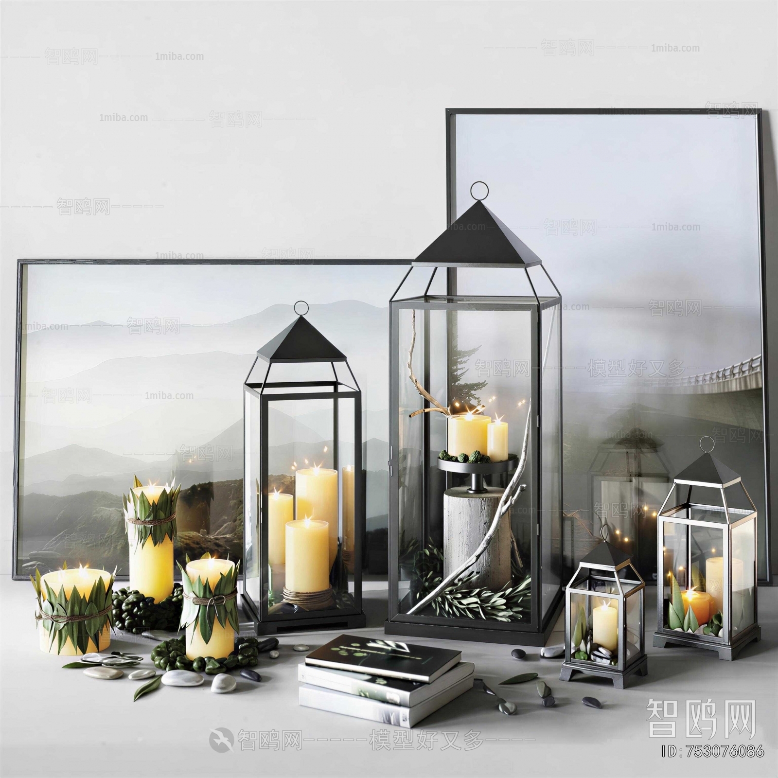Industrial Style Candles/Candlesticks
