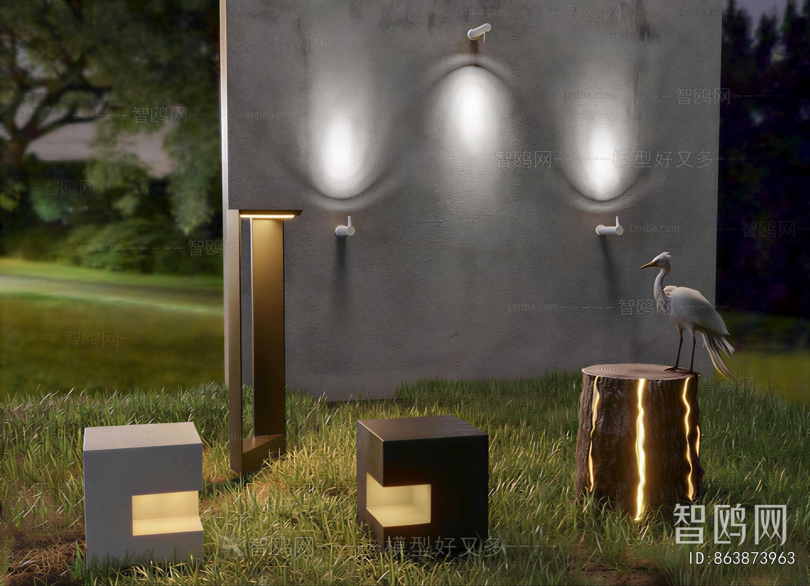 Modern Outdoor Light