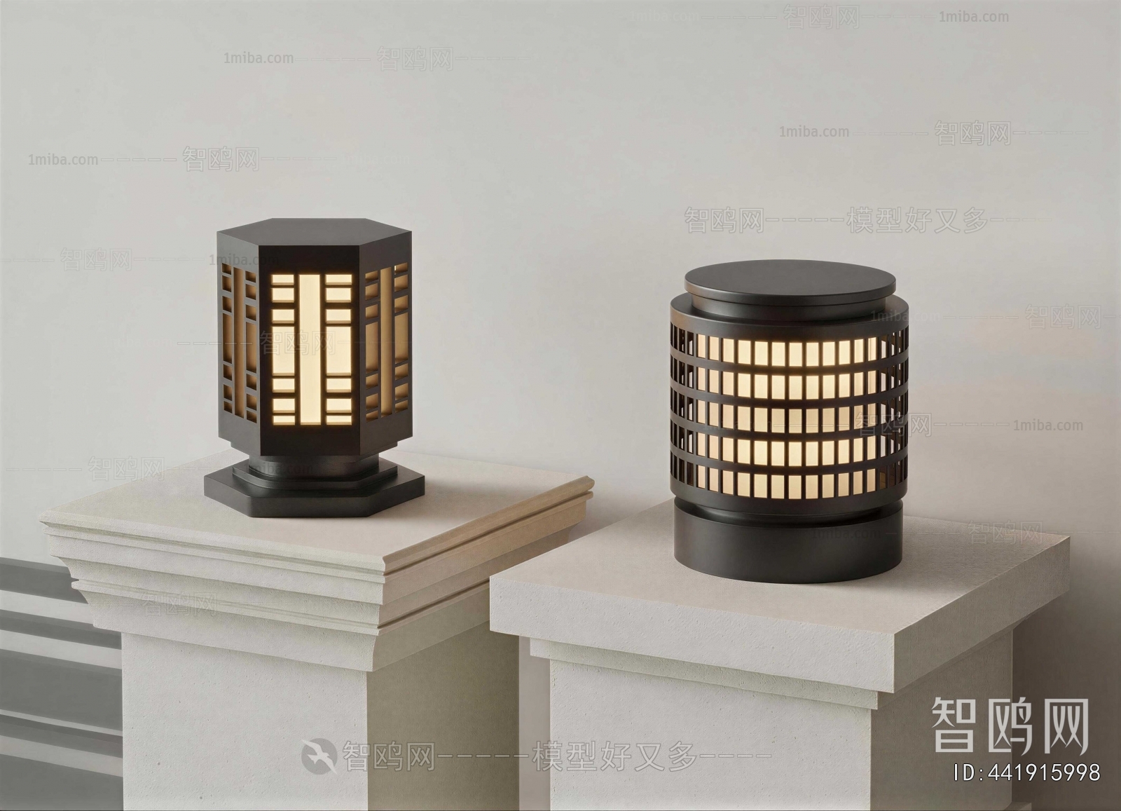 New Chinese Style Outdoor Light