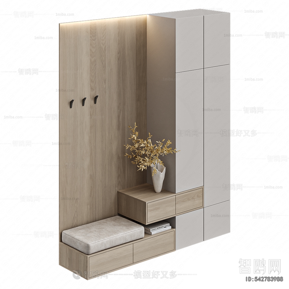 Modern Shoe Cabinet