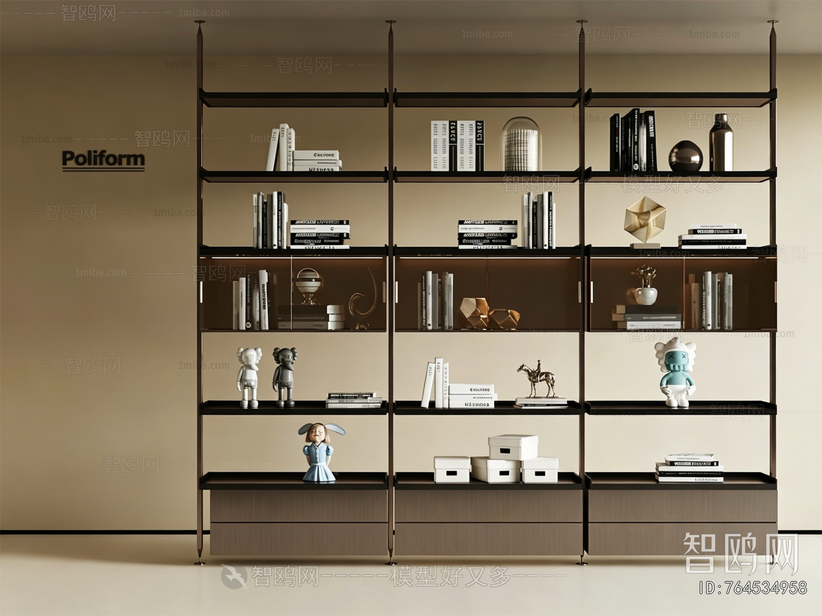 Modern Bookshelf