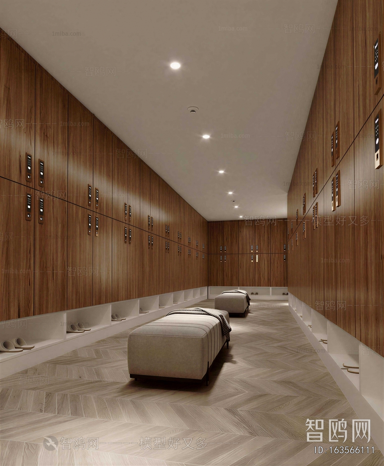 Modern Changing Room