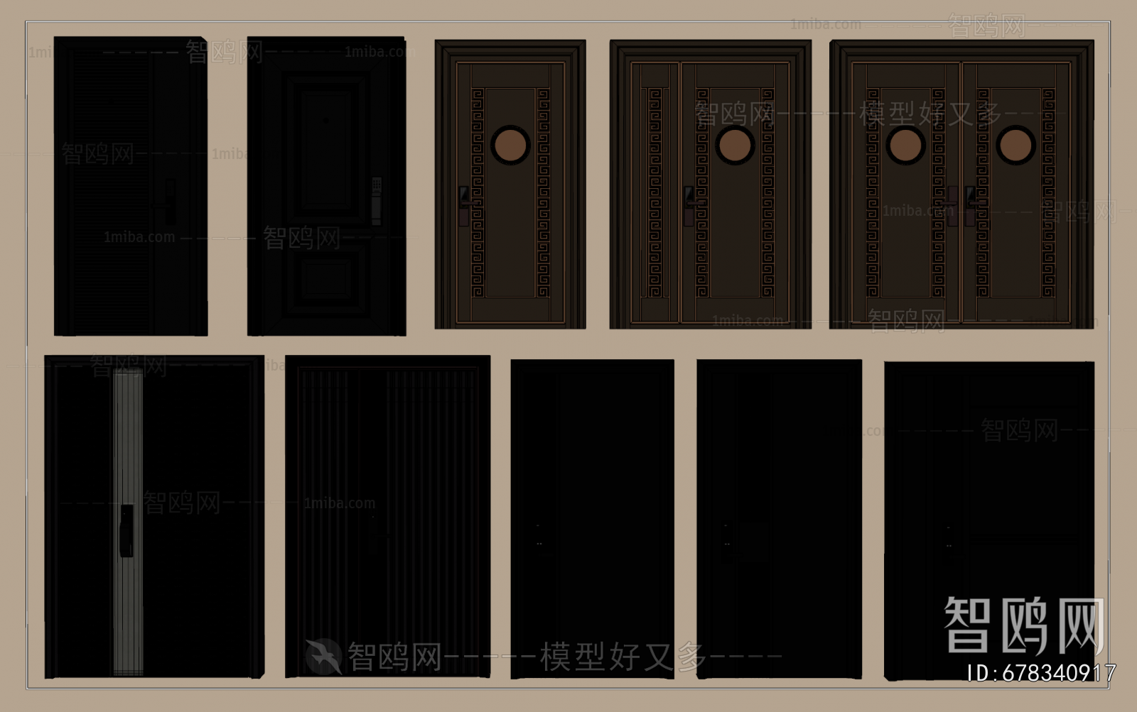 Modern Entrance Door