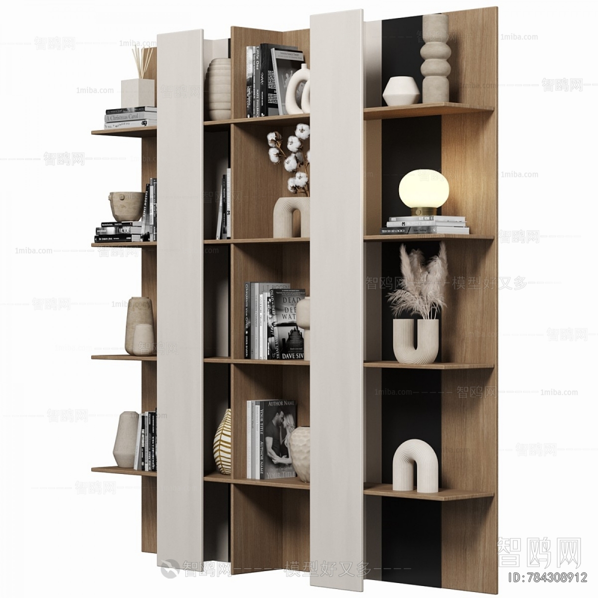 Wabi-sabi Style Bookcase