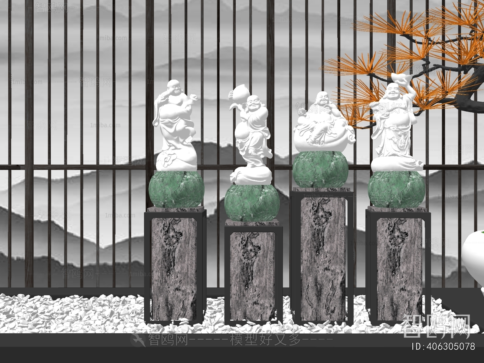 Chinese Style Sculpture