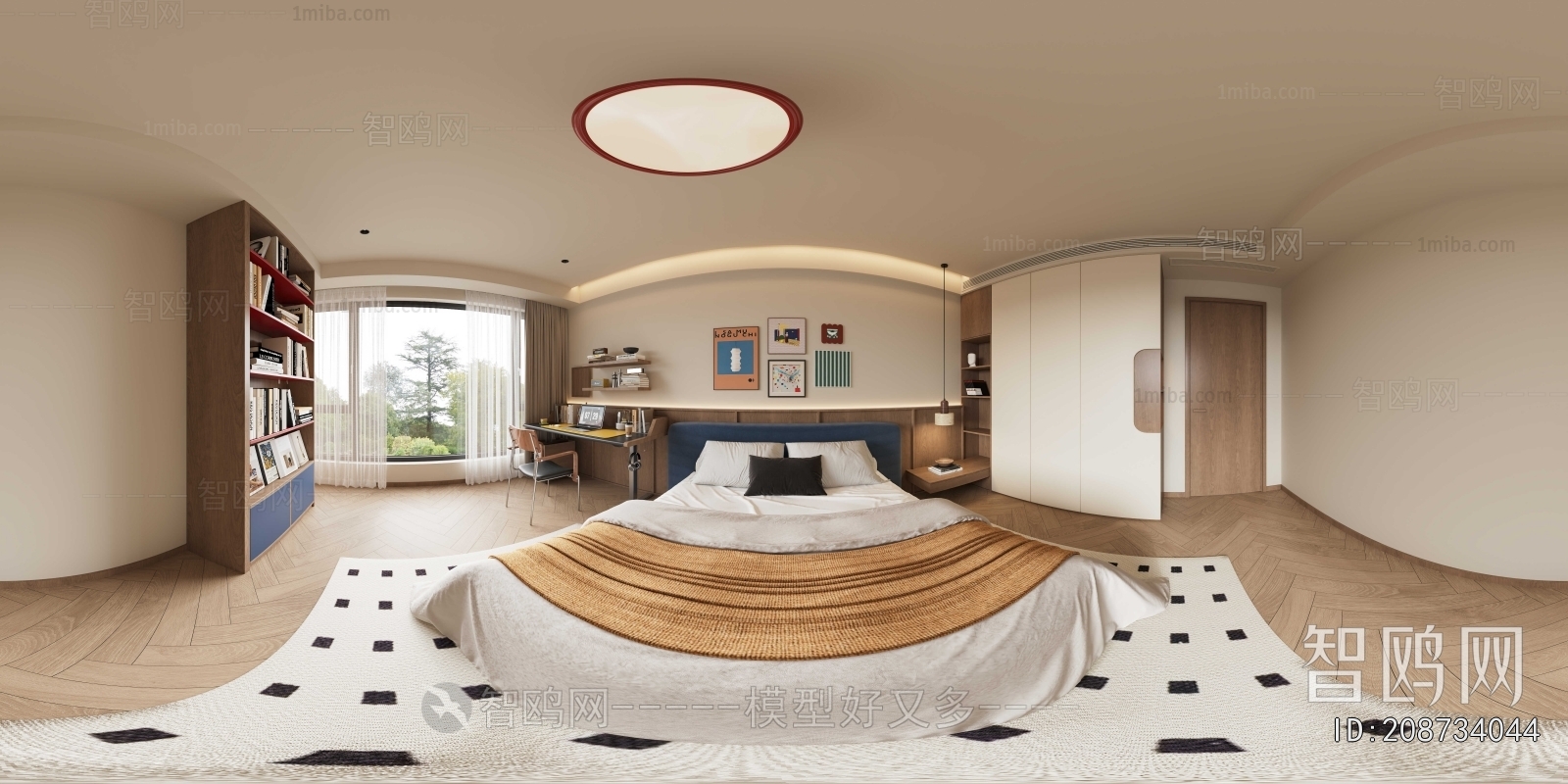 Modern Boy's Room And Son's Room