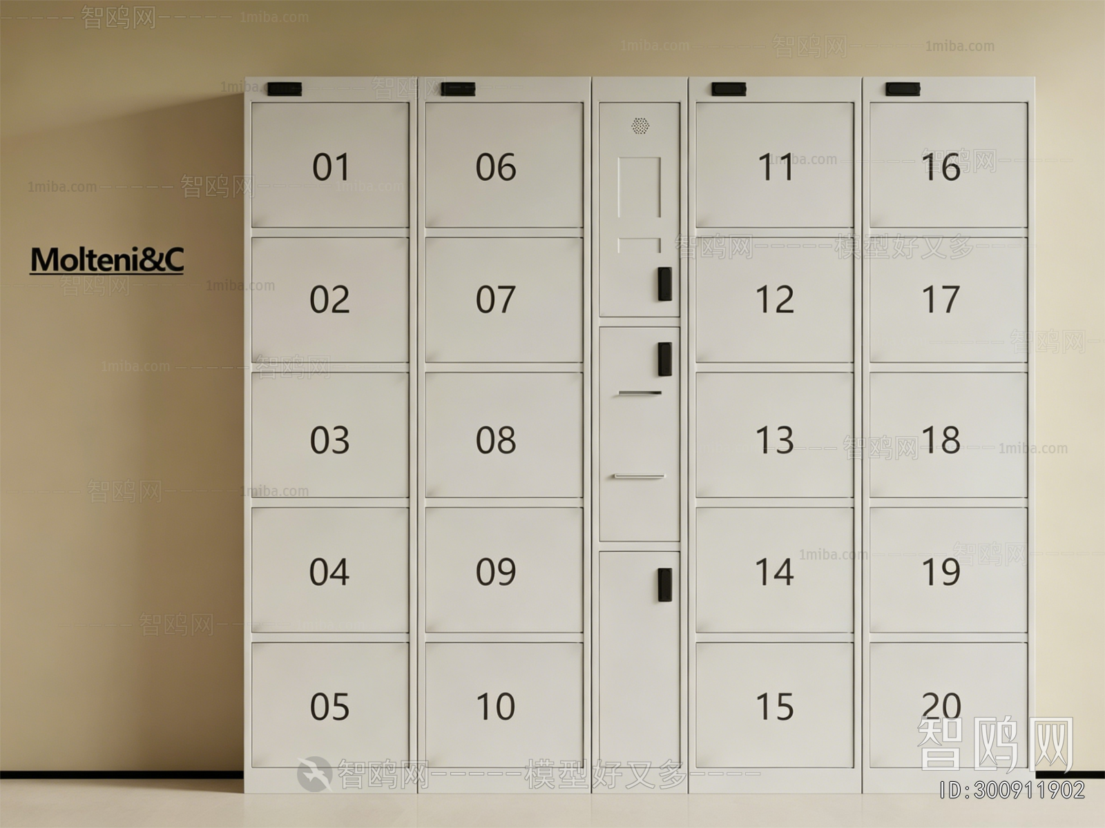 Modern Public Cabinet/lock Cabinet