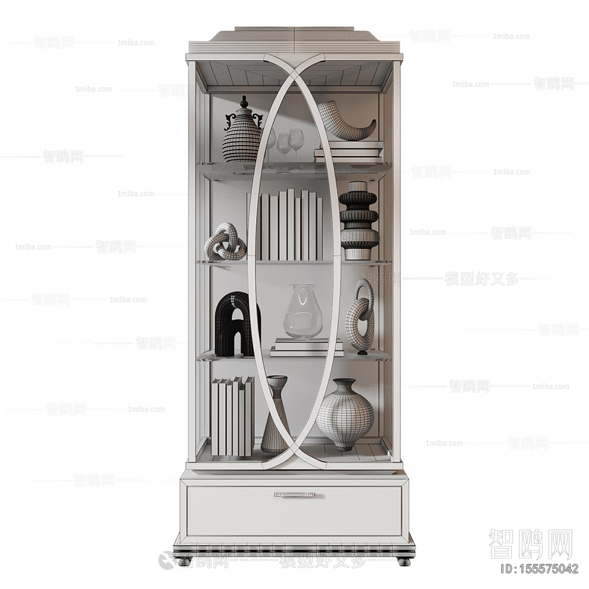 American Style Decorative Cabinet